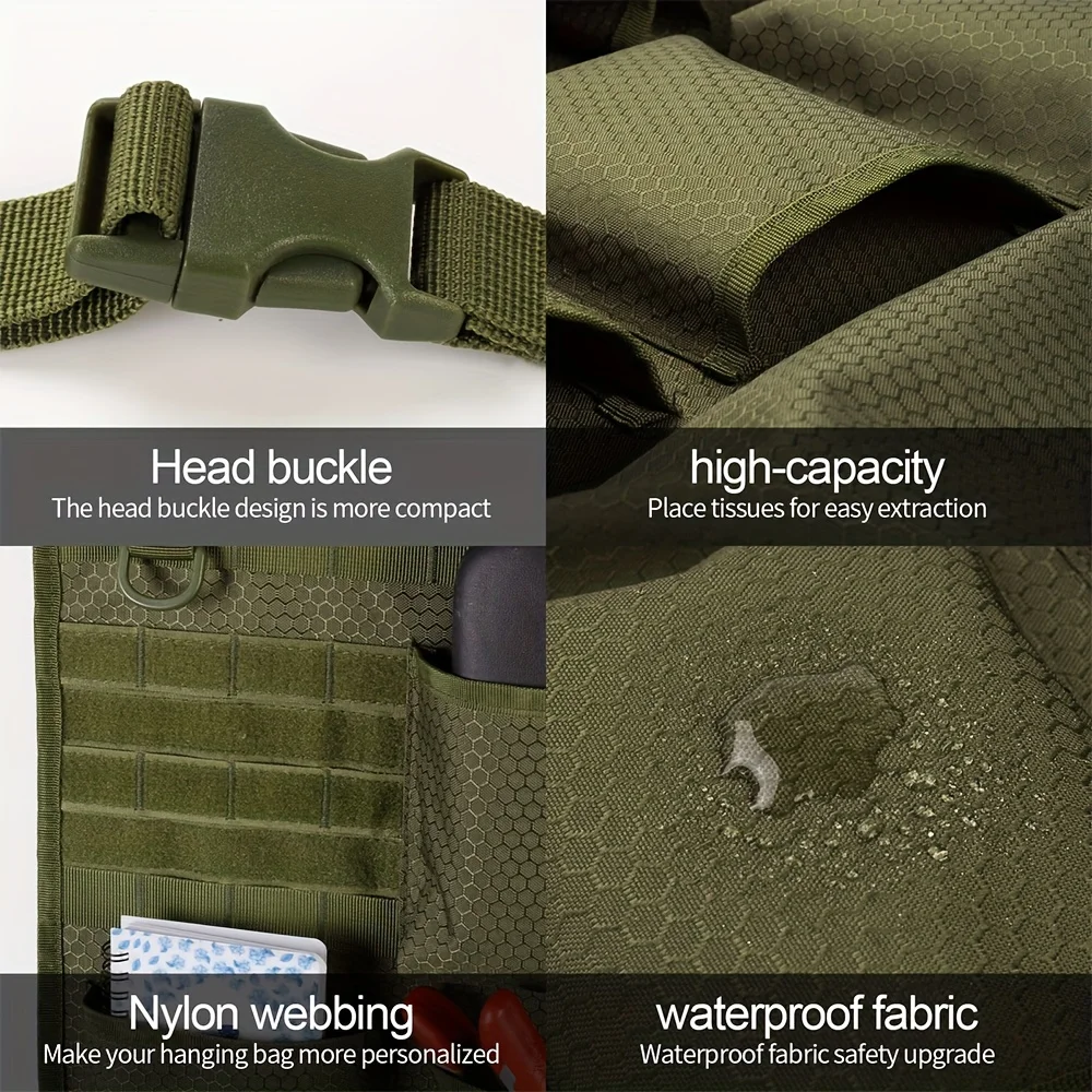 Organizador colgante para coche bolsa de almacenamiento multifuncional - imagen 4
