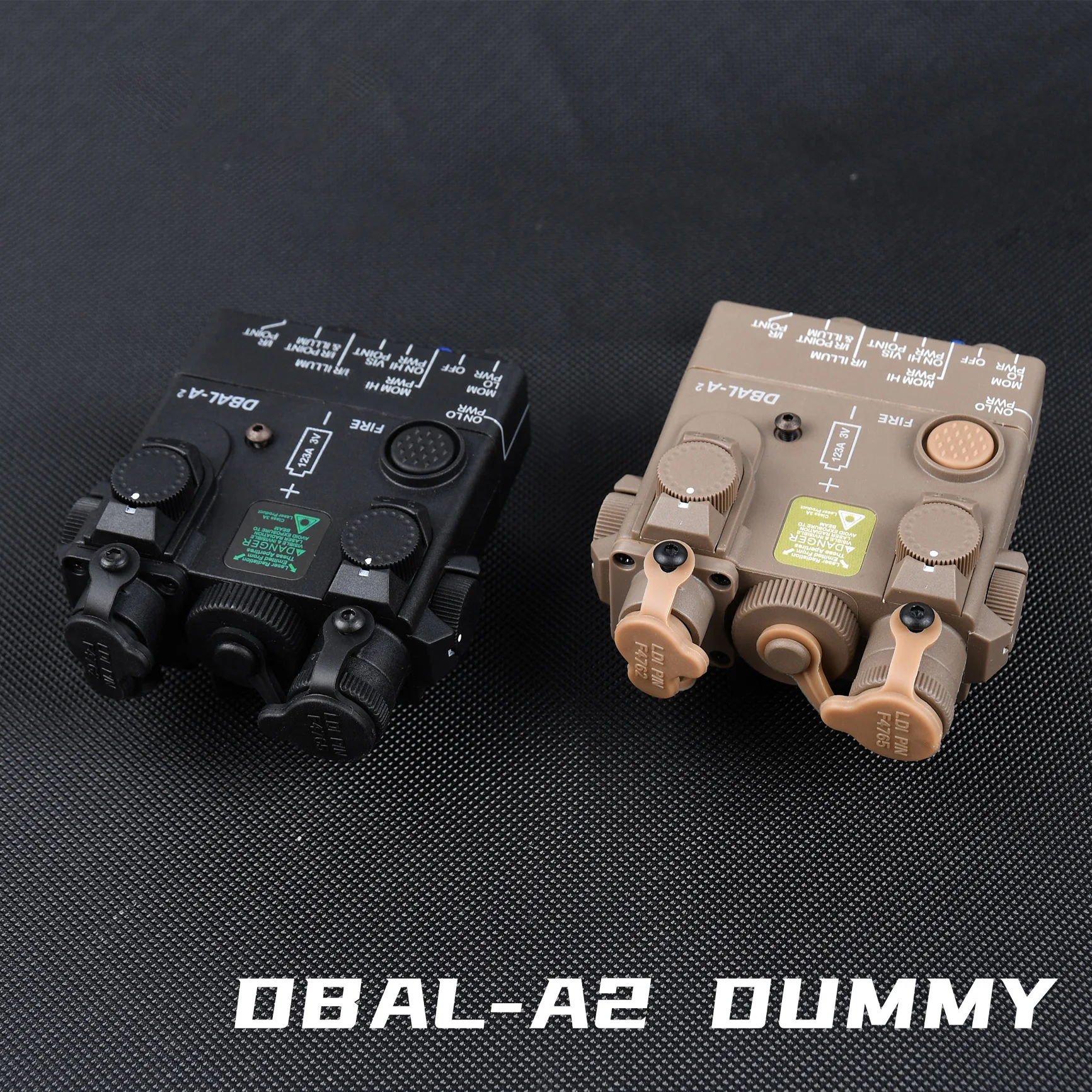 DBAL A2 caja láser táctica Airsoft simulada con riel Picatinny - imagen 4
