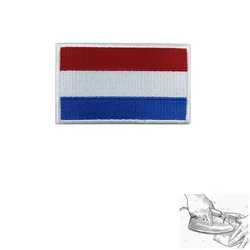 Parche bordado bandera Países Bajos con velcro