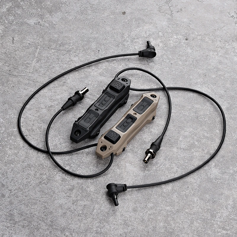 WADSN Interruptor remoto táctico doble control para Picatinny M-LOK