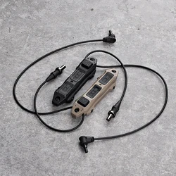 WADSN Interruptor remoto táctico doble control para Picatinny M-LOK