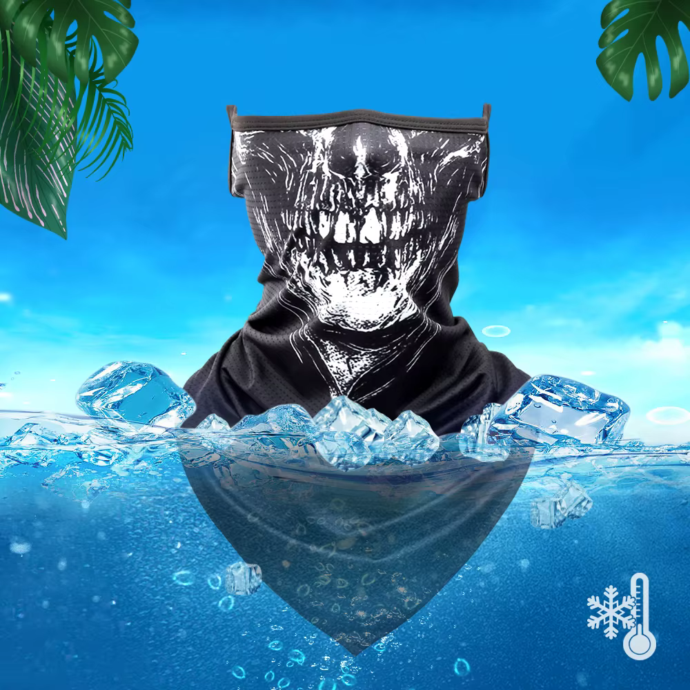 Braga de cuello táctica transpirable verano para cubrir el rostro - imagen 4