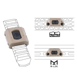 ModButton interruptor remoto para linterna táctica M300 M600