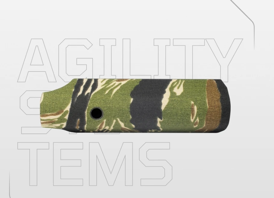 Pegatina camuflaje Tiger Stripe para soporte trasero AS Agile System - imagen 2
