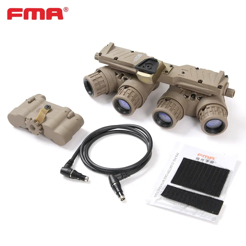 FMA Tactical GPNVG18 gafas visión nocturna casco con batería ANVIS - imagen 2