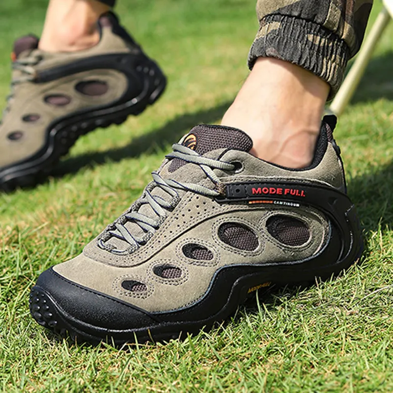 Botas de trekking impermeables de cuero vacuno para montaña y caza - imagen 4