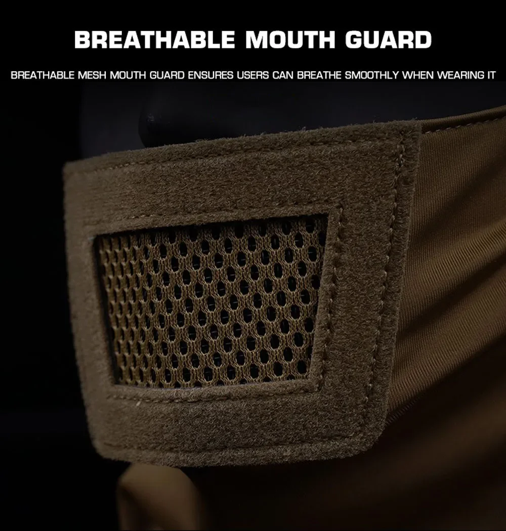 Máscara Airsoft patrón multicam