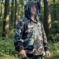 Woodland AOR1 Abrigo táctico de malla con capucha hombre