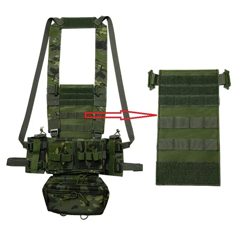 JPC MK3 MK4 Panel MOLLE Pecho Táctico – Protector Modular Chaleco - imagen 3