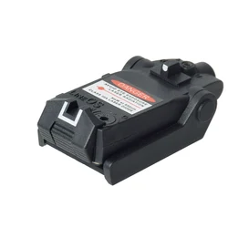 Mira láser roja para pistola Glock KSC KWA con montaje ajustable