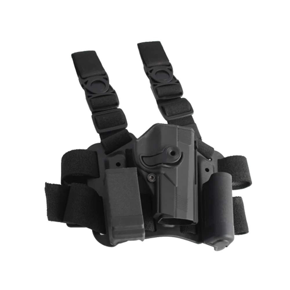 Funda de pierna táctica MOLLE para pistola G17/G19 y PX4