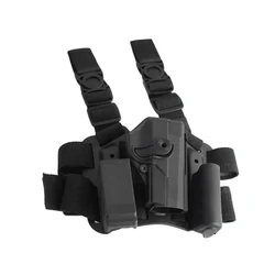 Funda de pierna táctica MOLLE para pistola G17/G19 y PX4