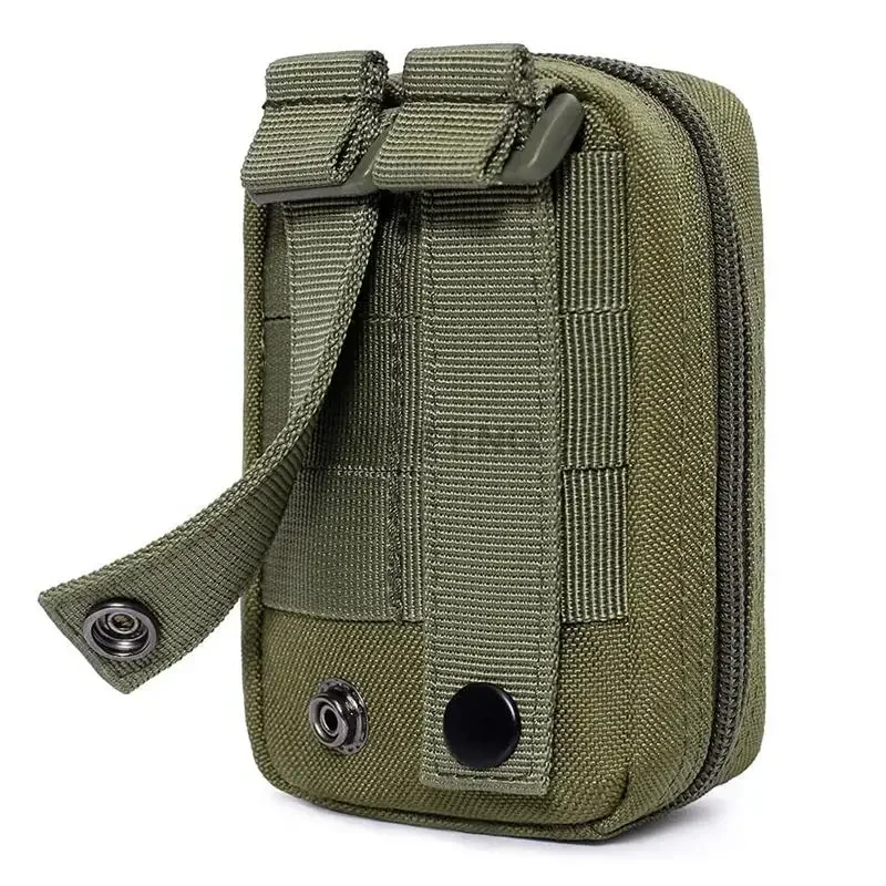 Bolsa táctica en color verde para exterior