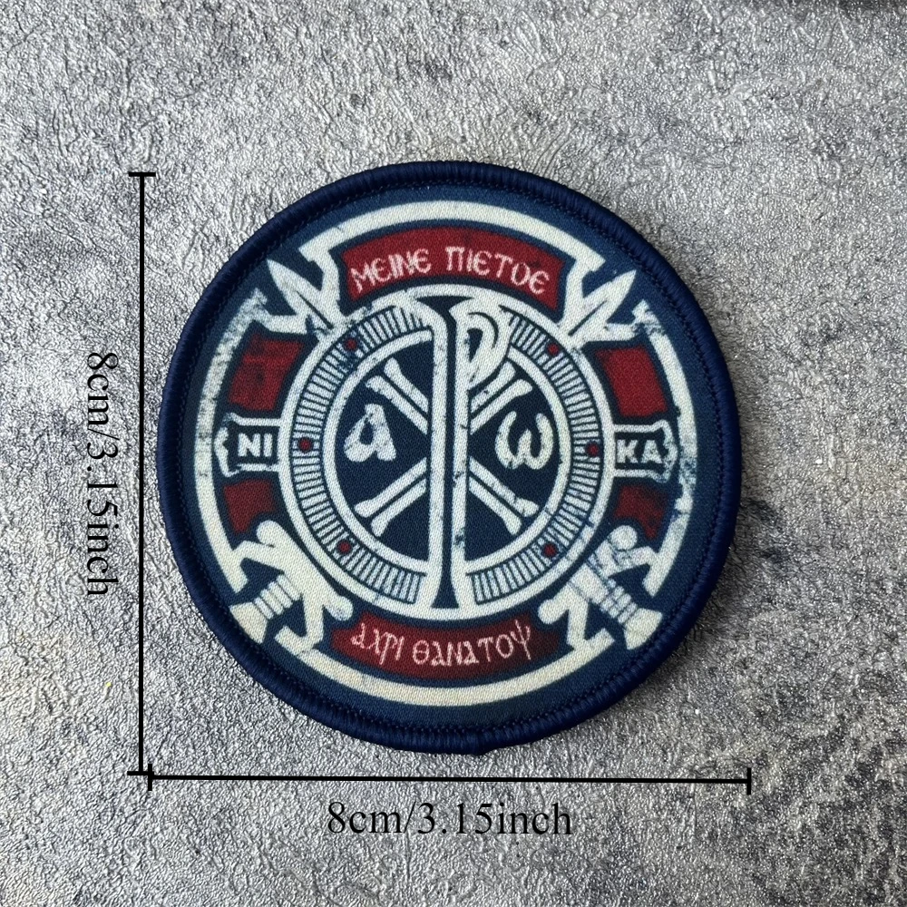 Parche táctico velcro Constantine's Cross – Moral militar para equipamiento
