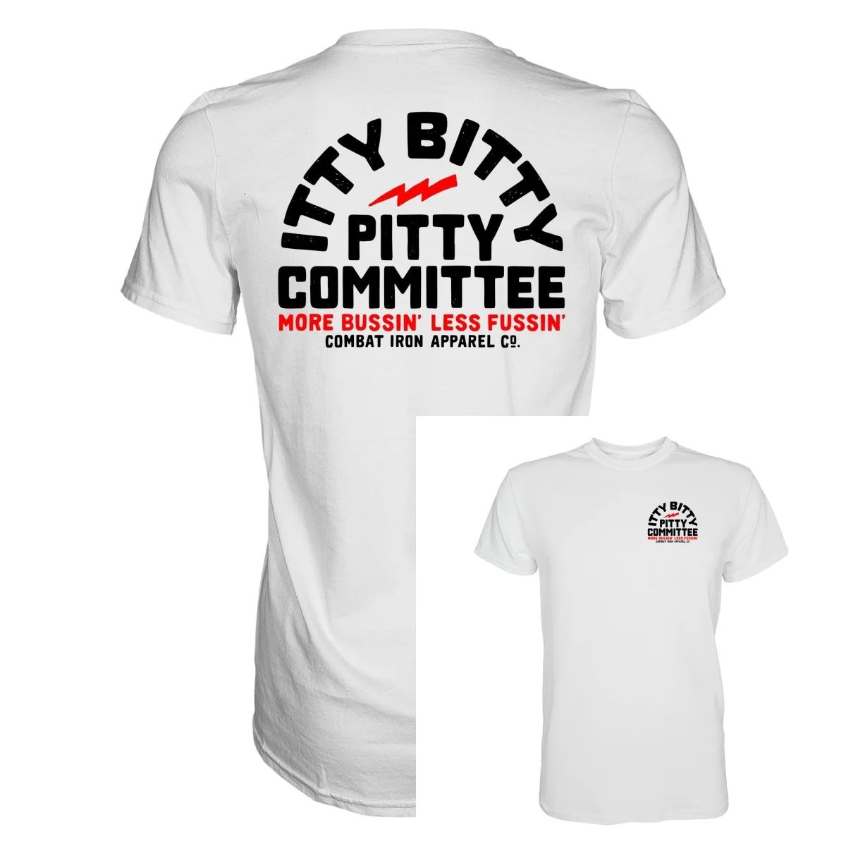 Combat Iron Camiseta táctica de algodón – diseño militar - imagen 4