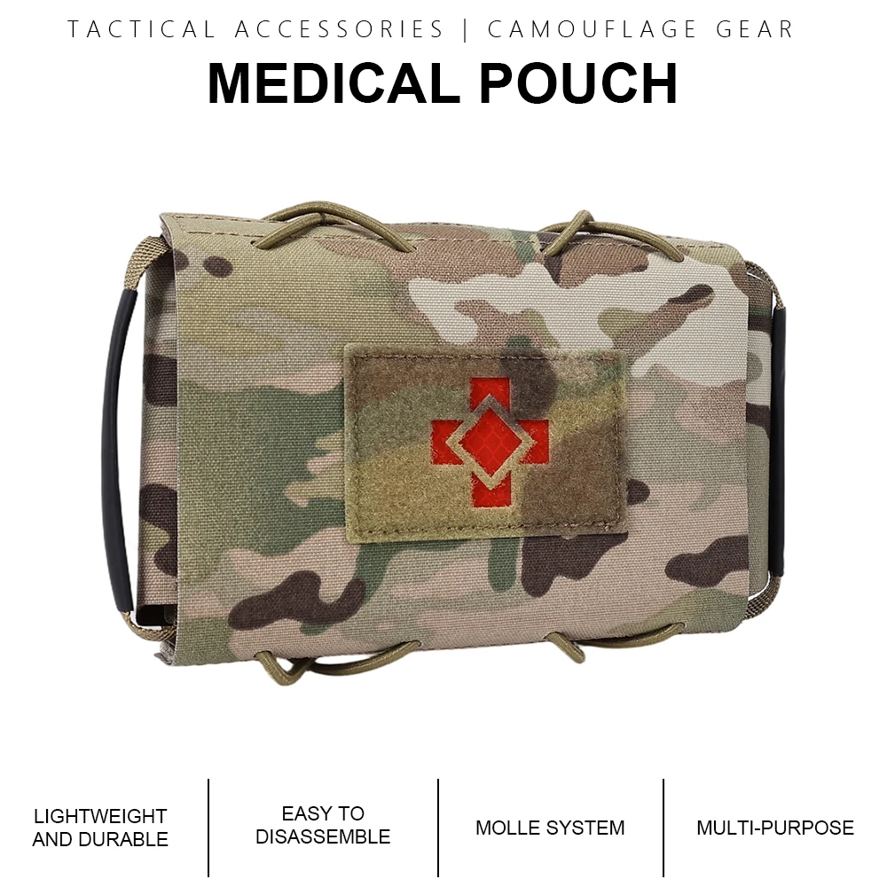 Vista general de la Bolsa Médica Táctica SINAIRSOFT en color coyote