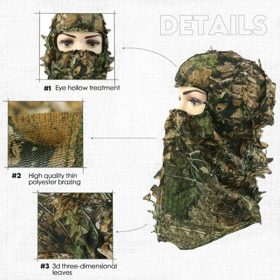 Camuflaje táctico para caza y entrenamiento