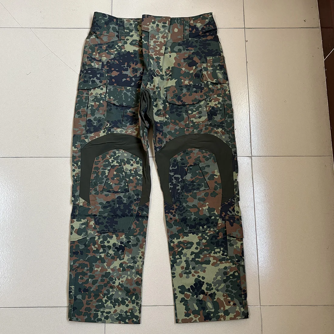 Conjunto uniforme táctico Flecktarn GEN3 piel de rana para caza