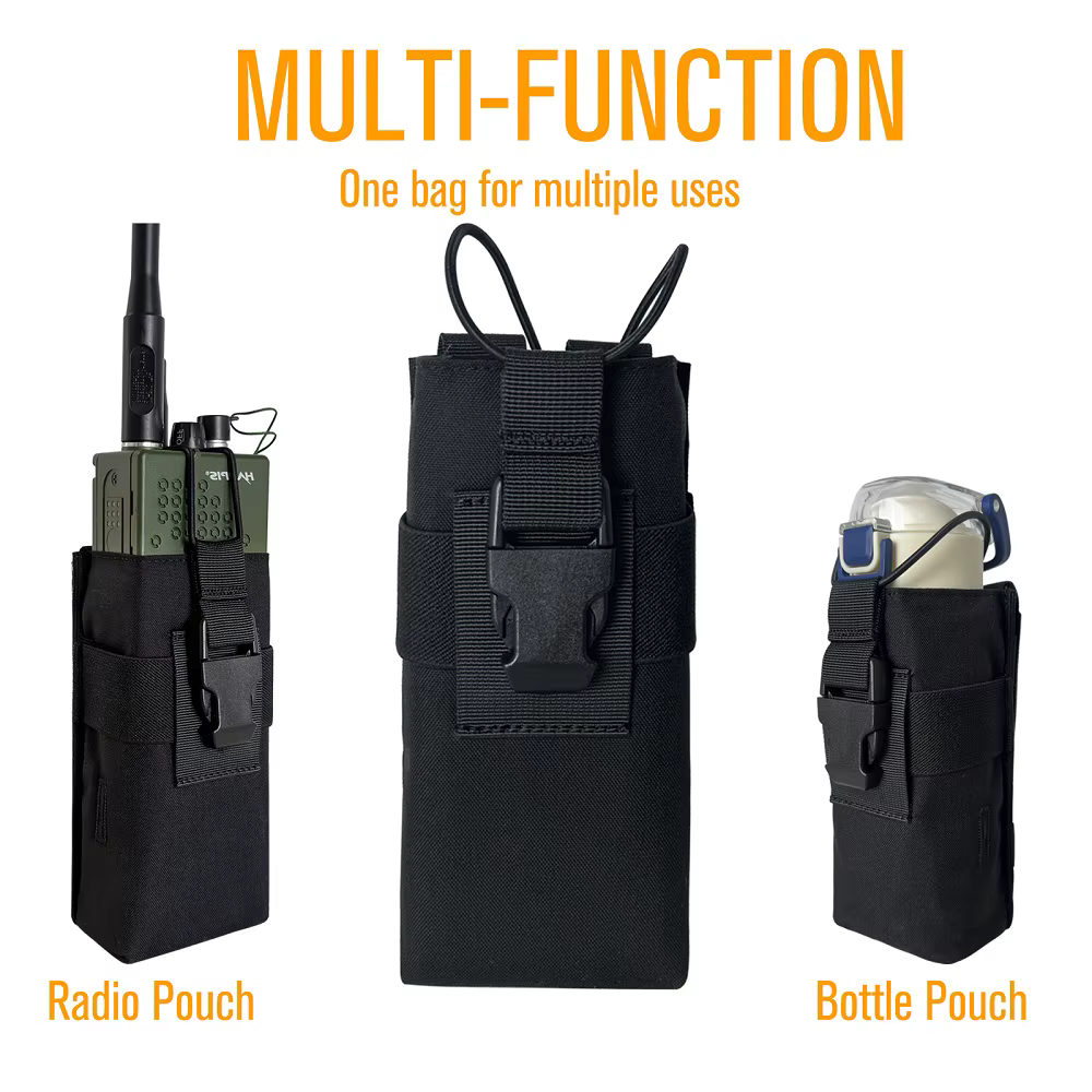 UNIONTAC 500D Bolsa táctica multiusos para radio PRC152/148 y botellas - imagen 4