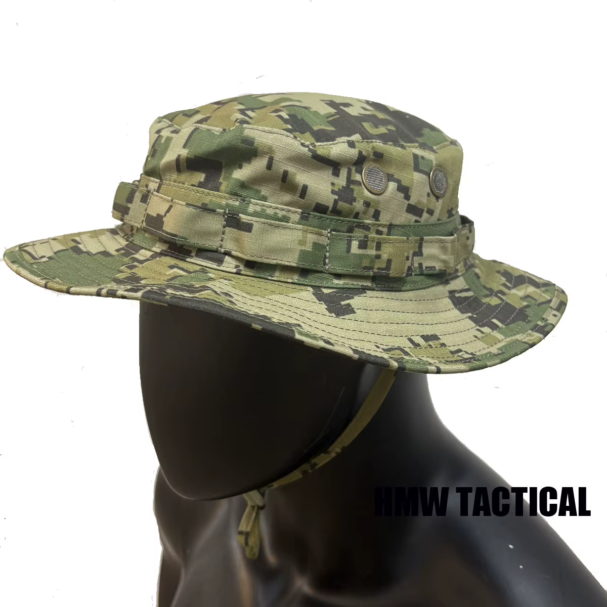 Sombrero táctico Benny camuflaje de borde redondo con protección solar