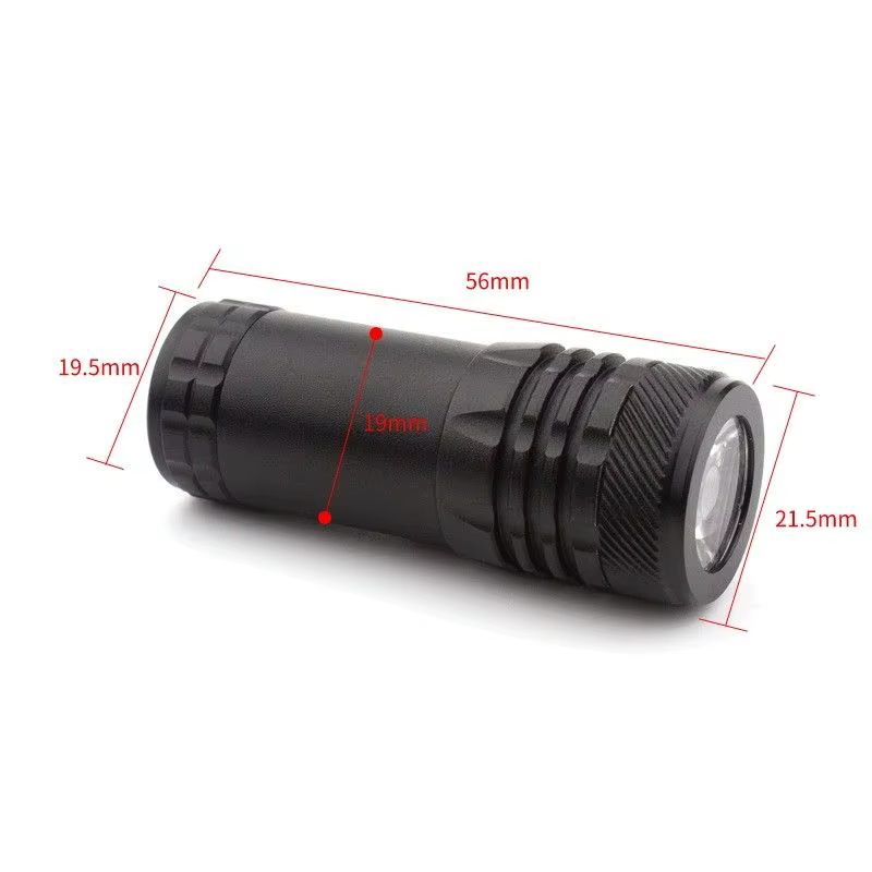 Linterna táctica LED recargable para exterior, camping y escalada