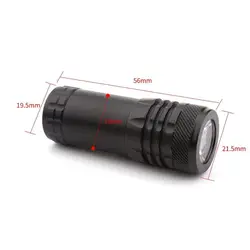 Linterna táctica LED recargable para exterior, camping y escalada