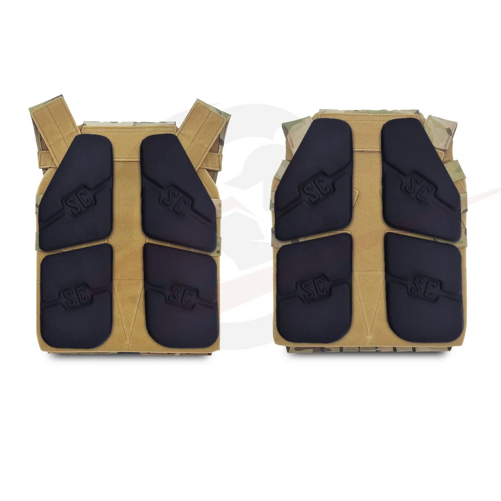 Almohadillas tácticas ARC V2 a prueba de golpes para chaleco Airsoft