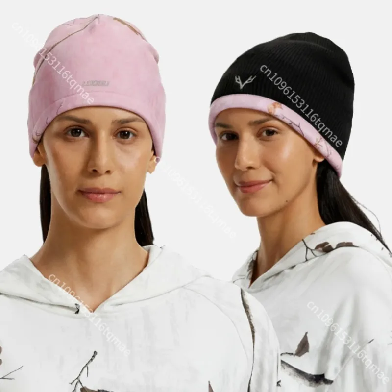 Gorro cálido de camuflaje doble cara para caza y outdoor - imagen 2