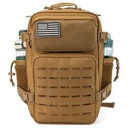 Pack de ataque táctico MOLLE 25L EDC senderismo supervivencia