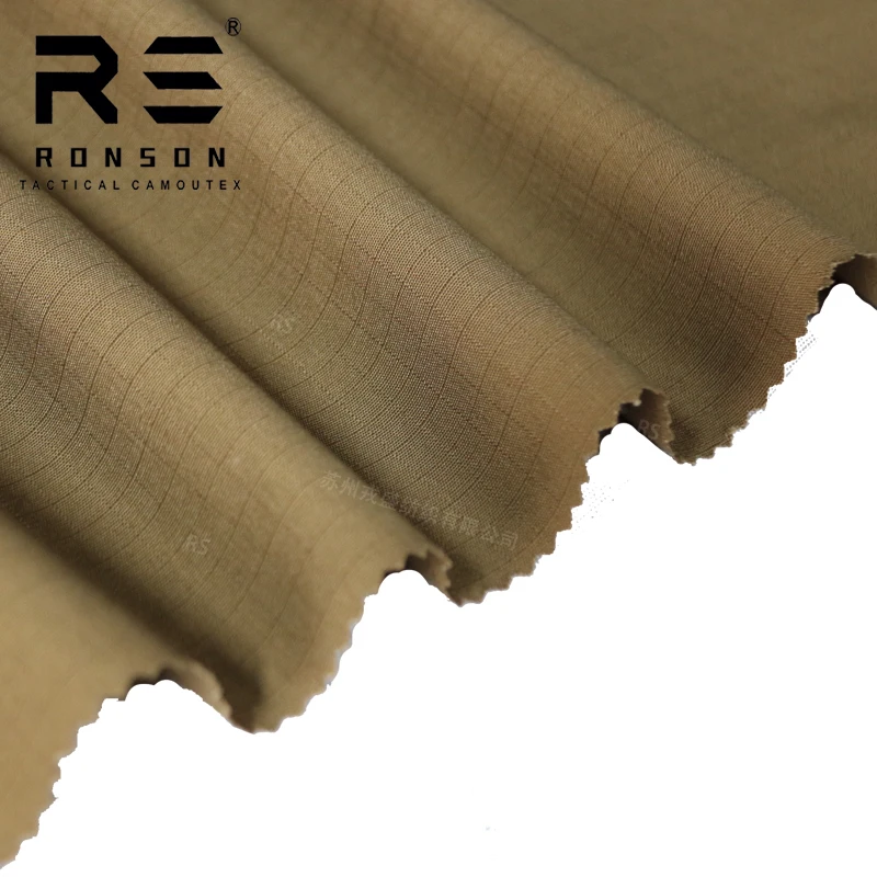 Tela Ripstop NYCO Wolf Tan táctica algodón-nailon para uniformes - imagen 4