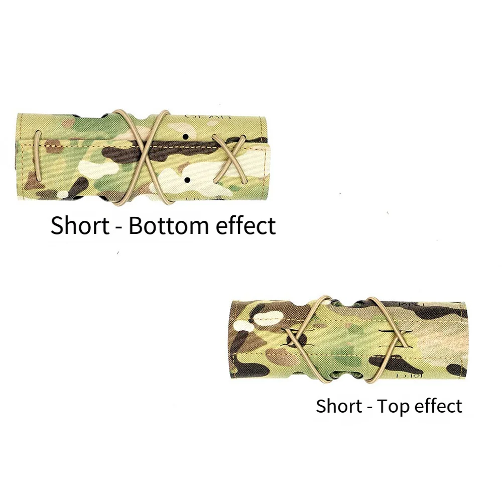 Manga térmica resistente para funda de silenciador Airsoft camuflaje - imagen 3