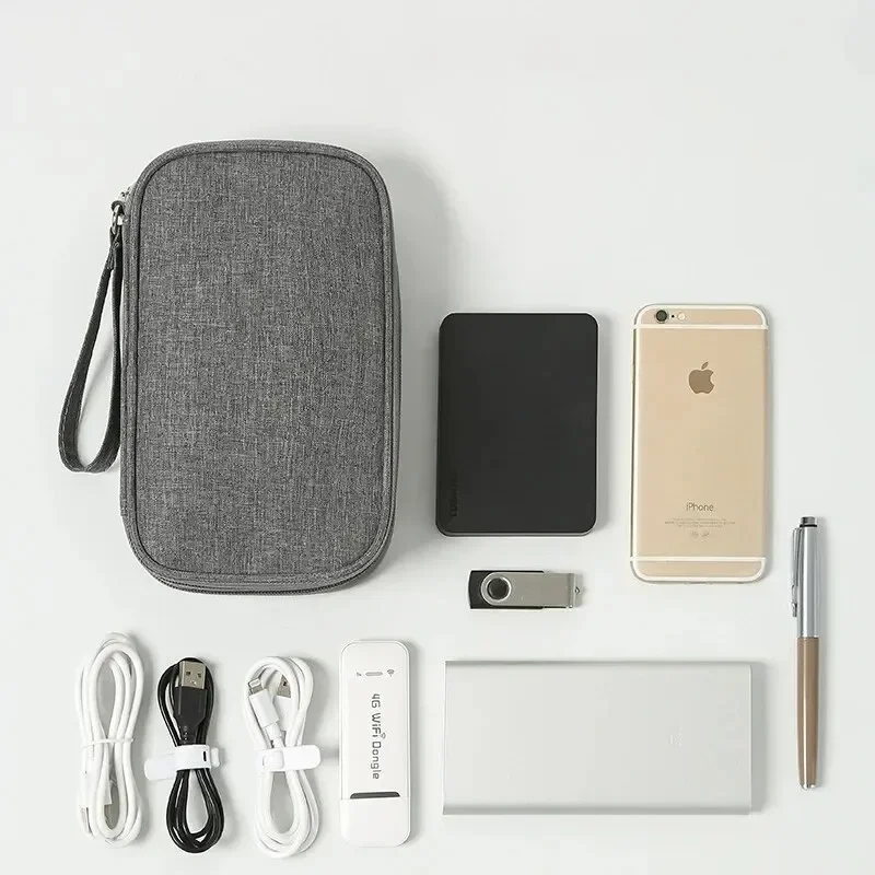 Organizador táctico impermeable doble capa – Bolsa portátil para cables - imagen 4