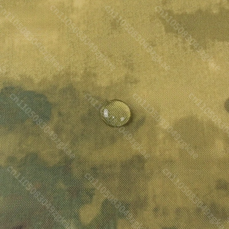 Tela Oxford 210D impermeable camuflaje selva ruina anti-IR PU - imagen 5