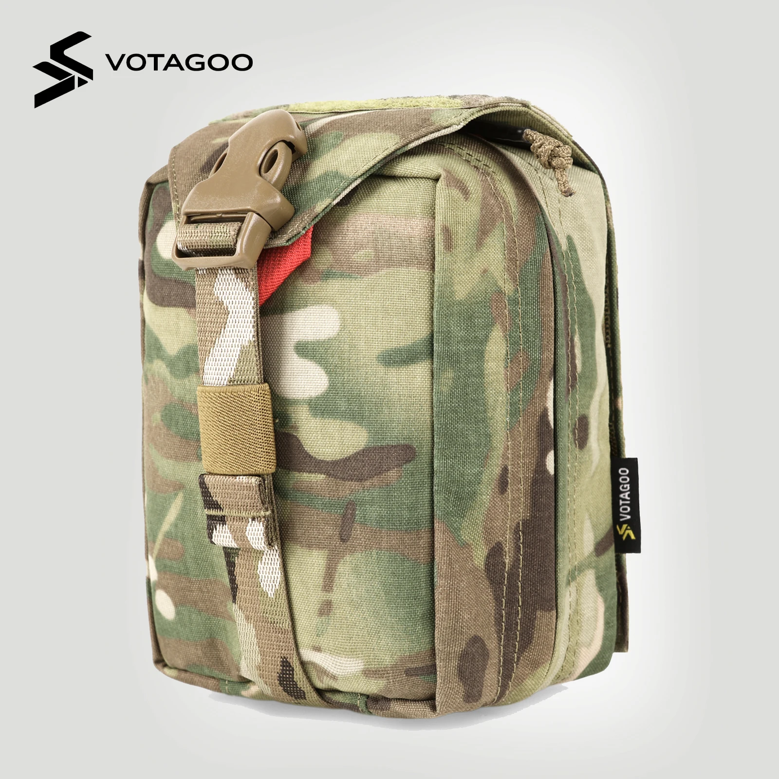 VOTAGOO Bolsa Táctica Liberación Rápida MOLLE EDC Vertical Utilidad - imagen 5