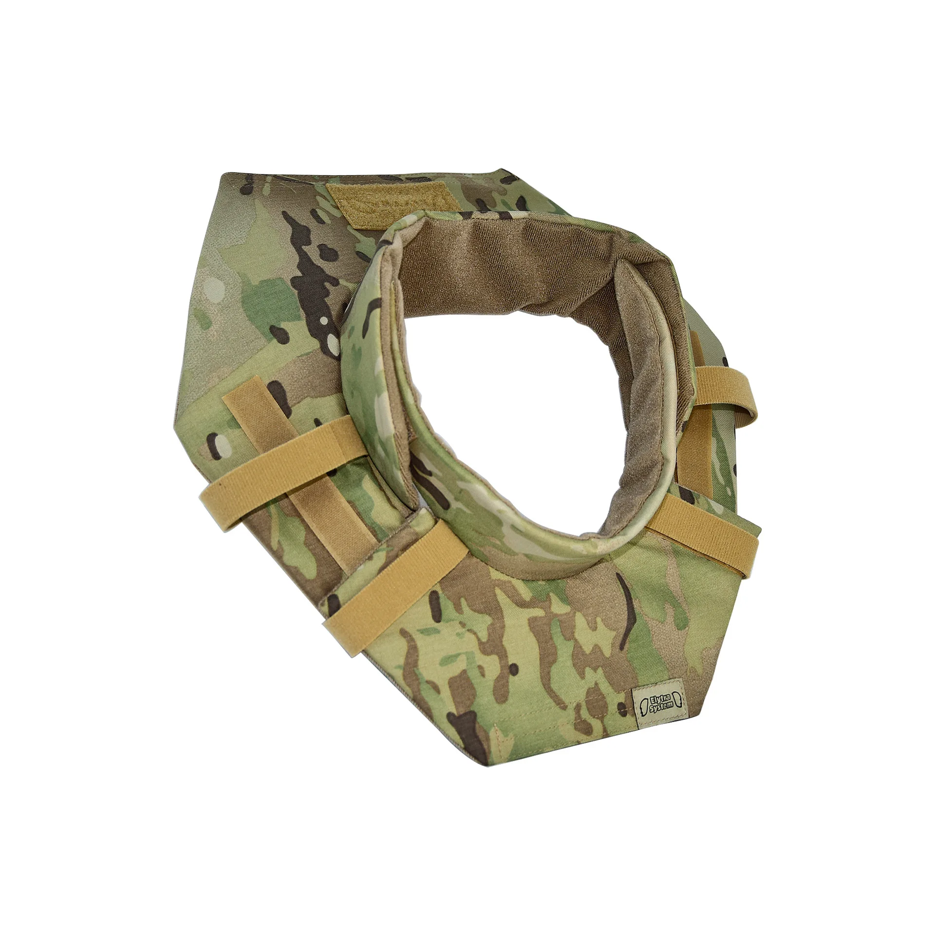Protector cuello táctico para portador de placa ajustable - imagen 4