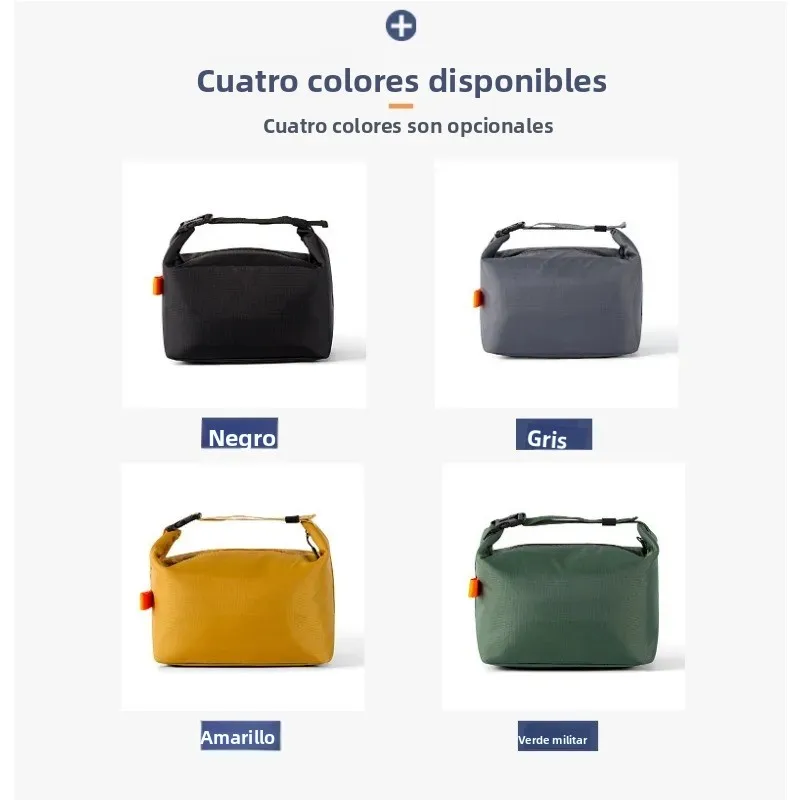Bolsa térmica impermeable de aluminio, plegable tipo Bento - imagen 2
