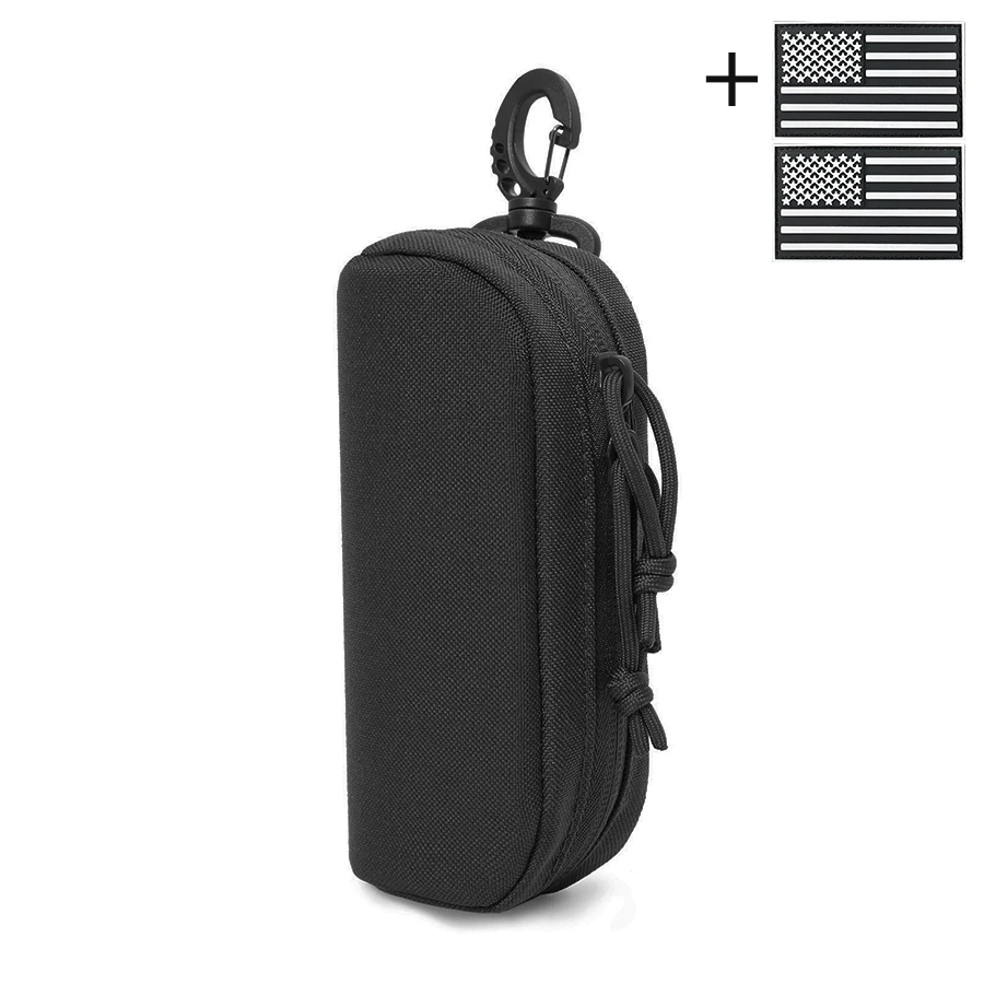 Estuche táctico MOLLE para gafas rígido nailon organizador - imagen 2