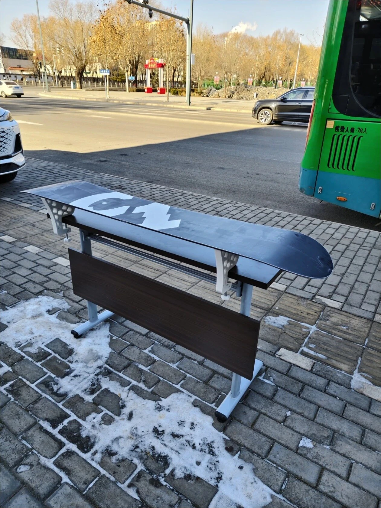 Soporte encerar y afilar cantos snowboard y mantenimiento esquís - imagen 5