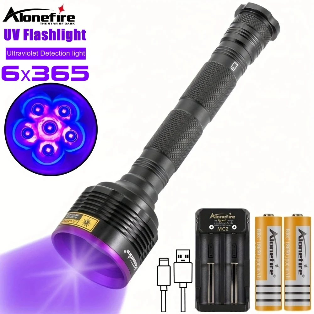 Linterna UV 365 nm Alonefire