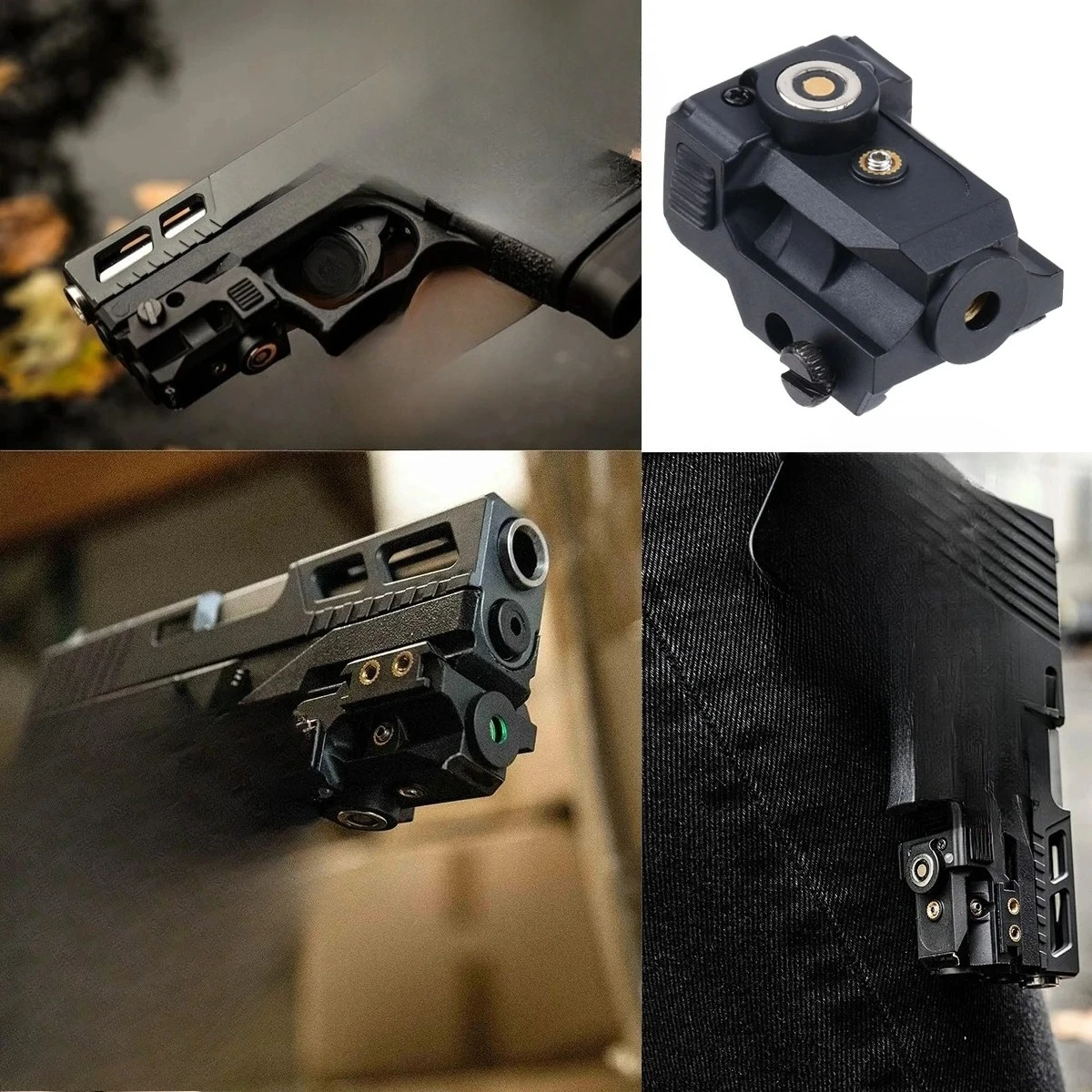Láser rojo táctico magnético recargable para Glock 43x MOS pistola - imagen 4