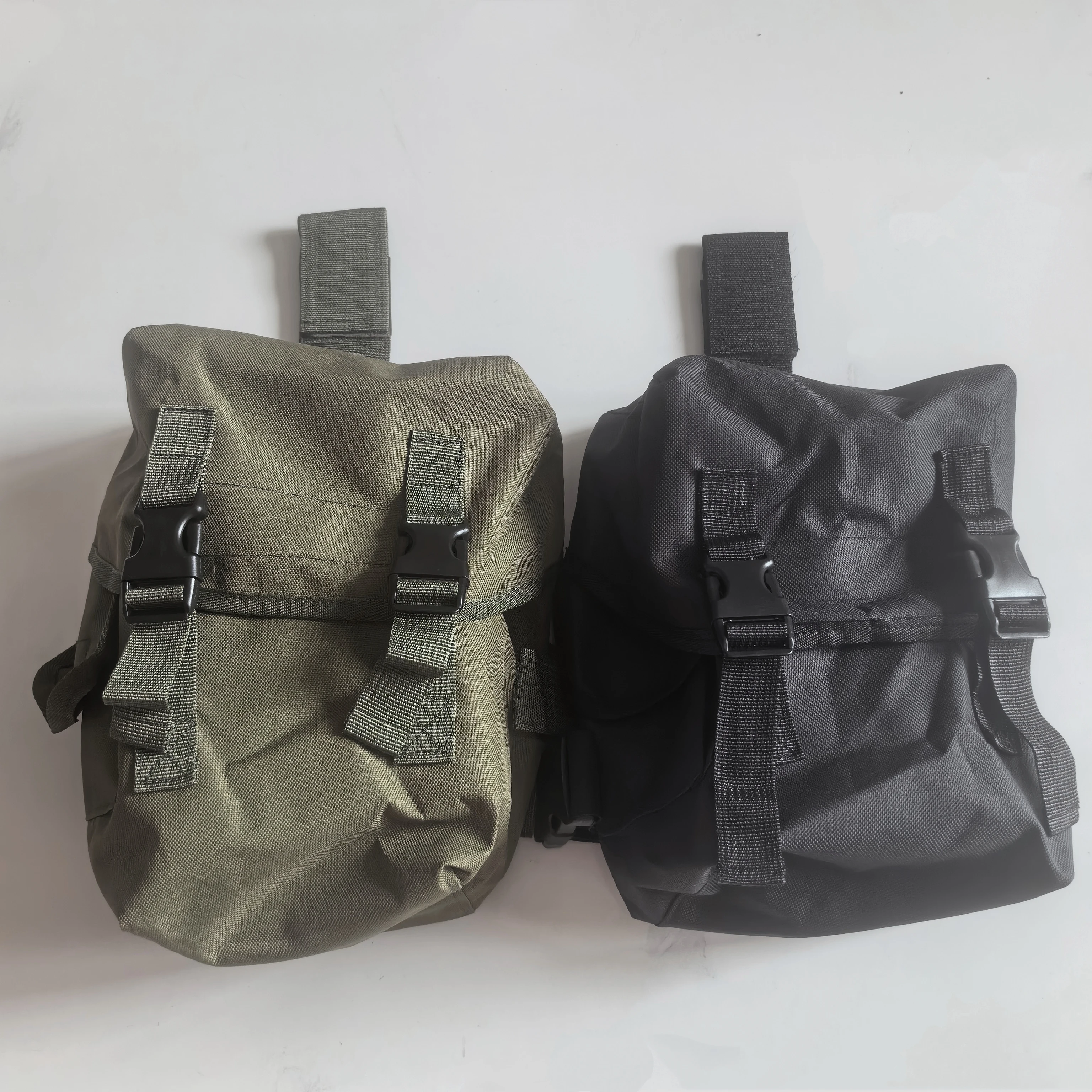 Bolsa de pierna táctica MOLLE con stockage Airsoft Negro - imagen 4