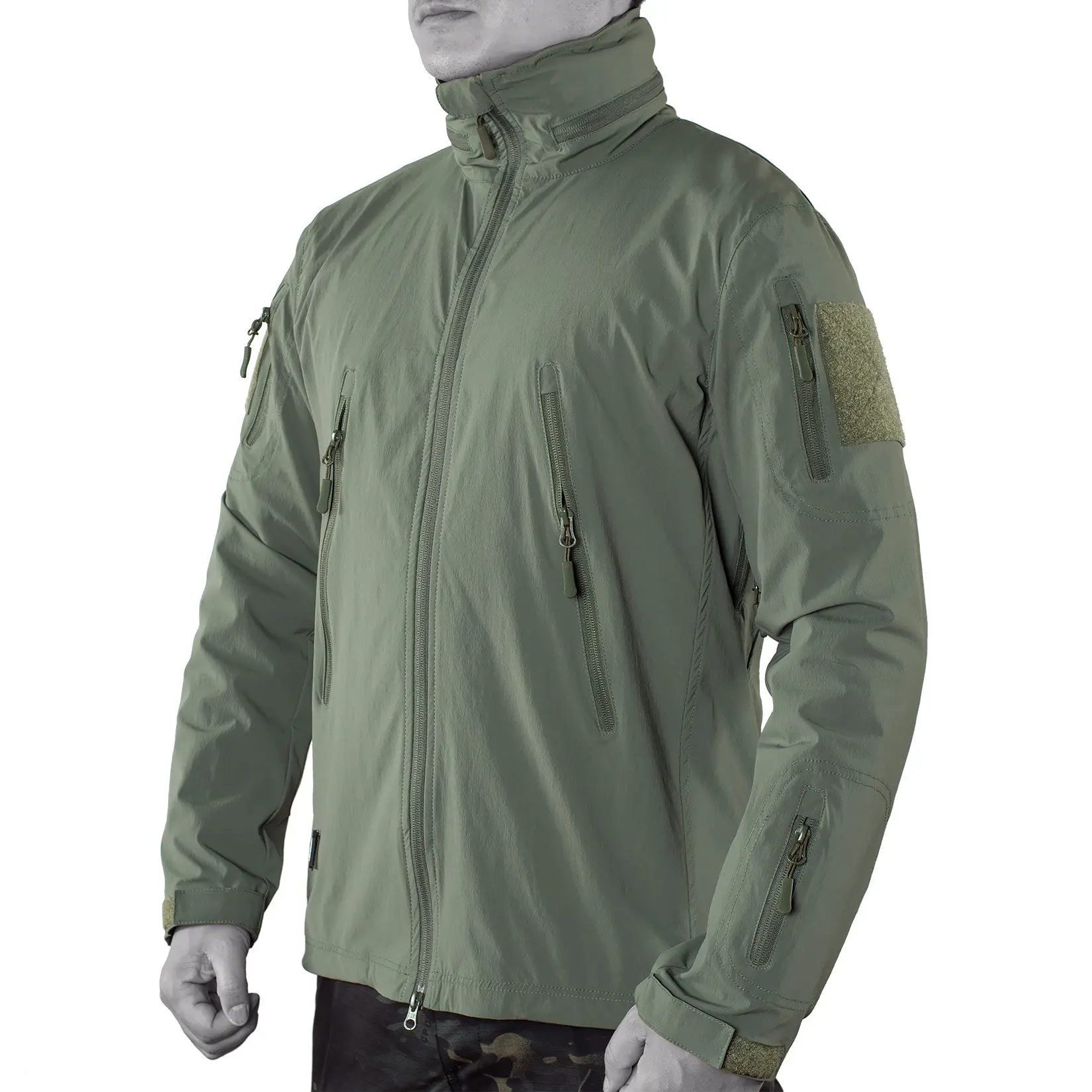 Chaqueta táctica Tr RG Light Cavalry softshell impermeable capucha