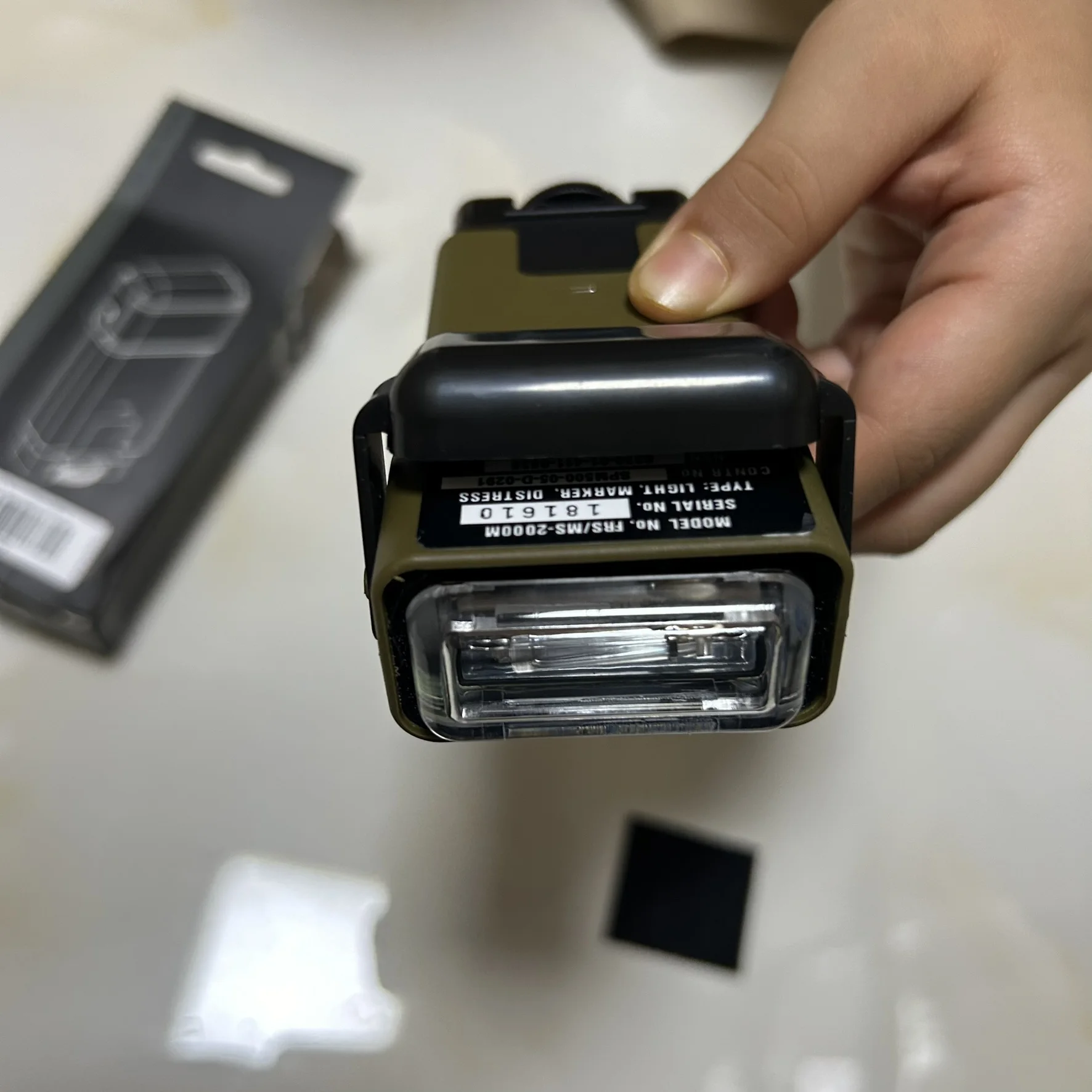 MS2000 TB702 luz estroboscópica LED táctica para casco y rescate - imagen 2