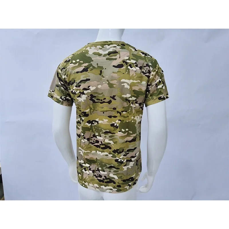 Camiseta táctica transpirable hombre para senderismo y gimnasio - imagen 2