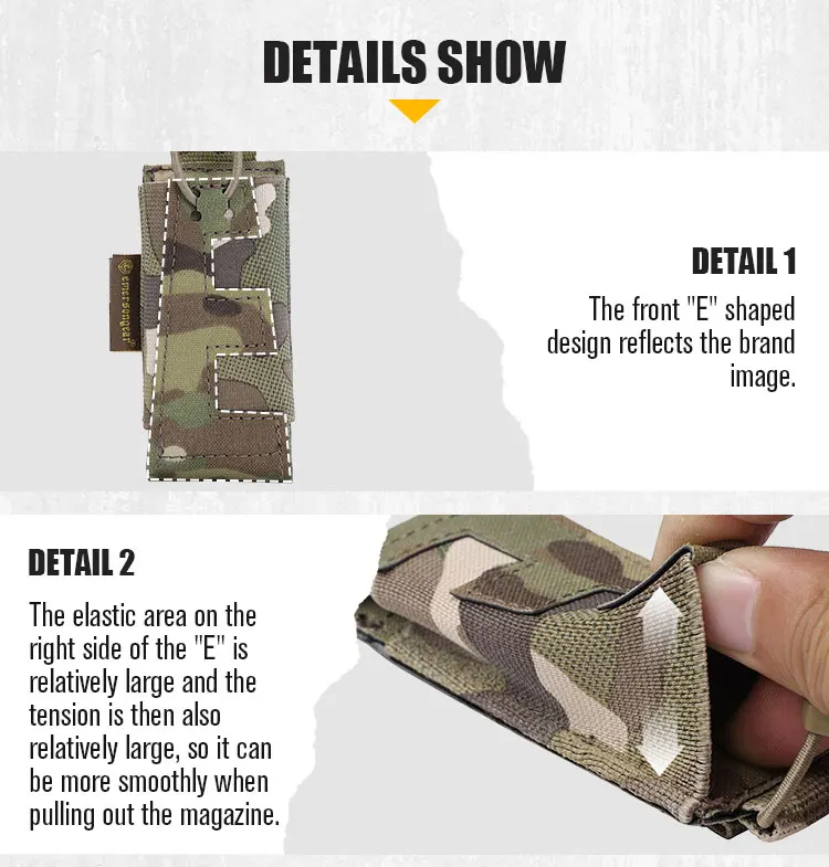Sistema de anclaje MOLLE para transporte