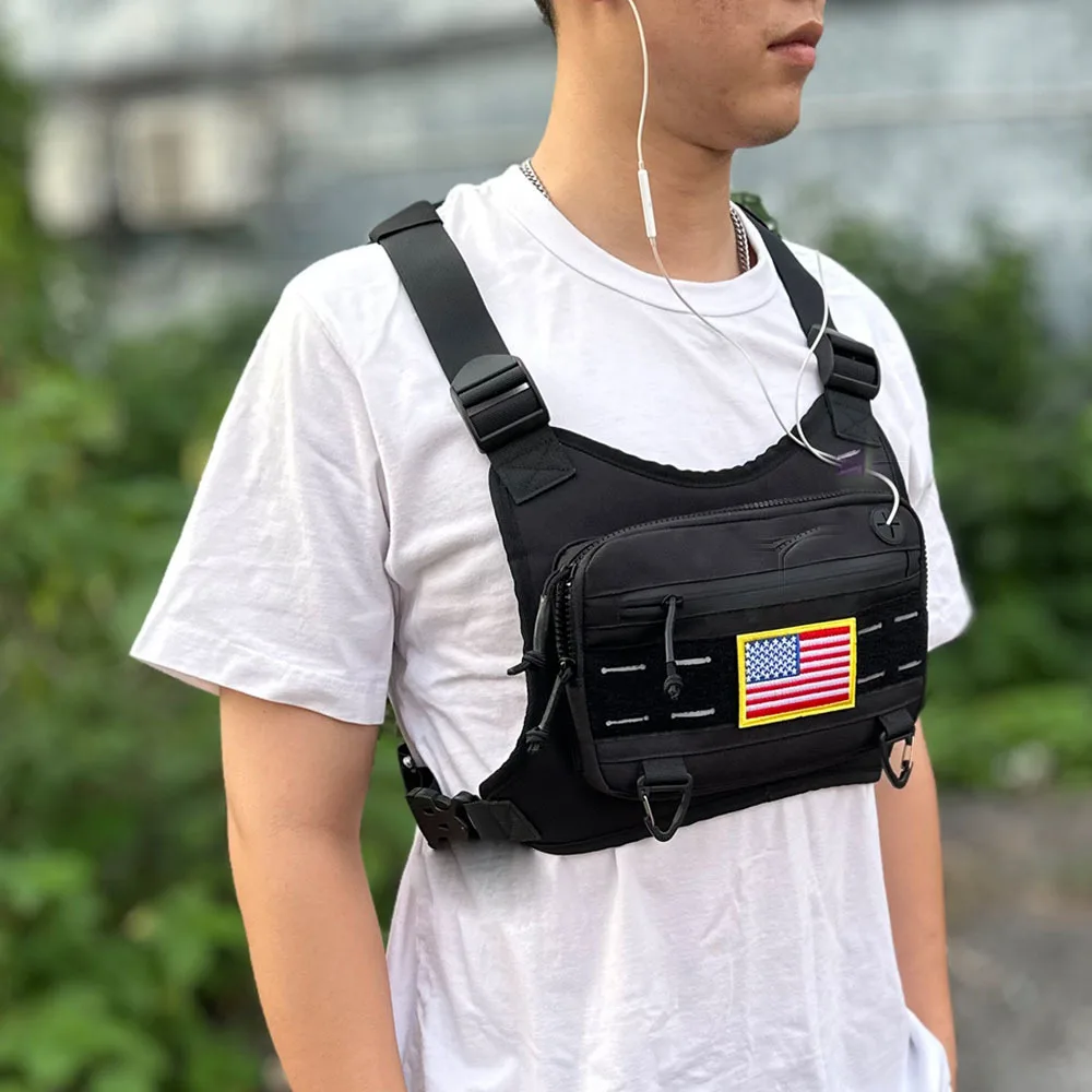 Chaleco running reflectante ligero – Bolsillo para móvil