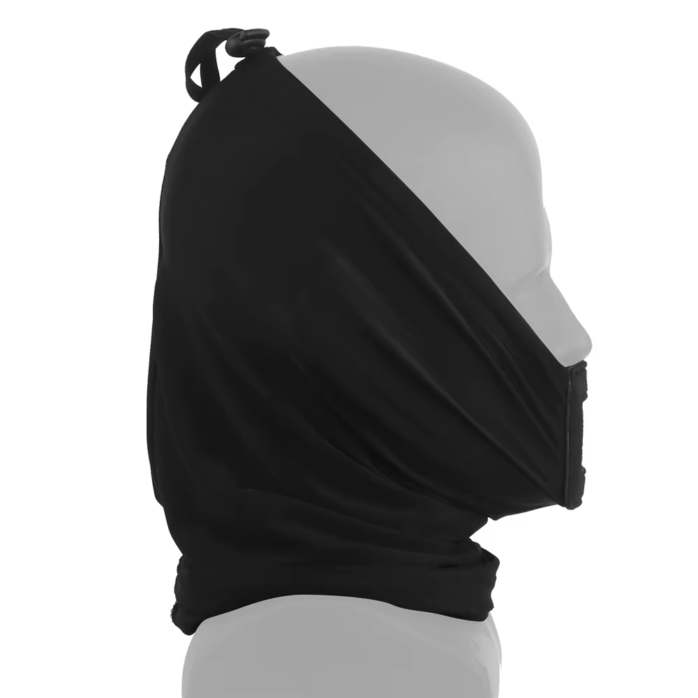 Protector bucal táctico para casco de malla transpirable y elástico - imagen 4