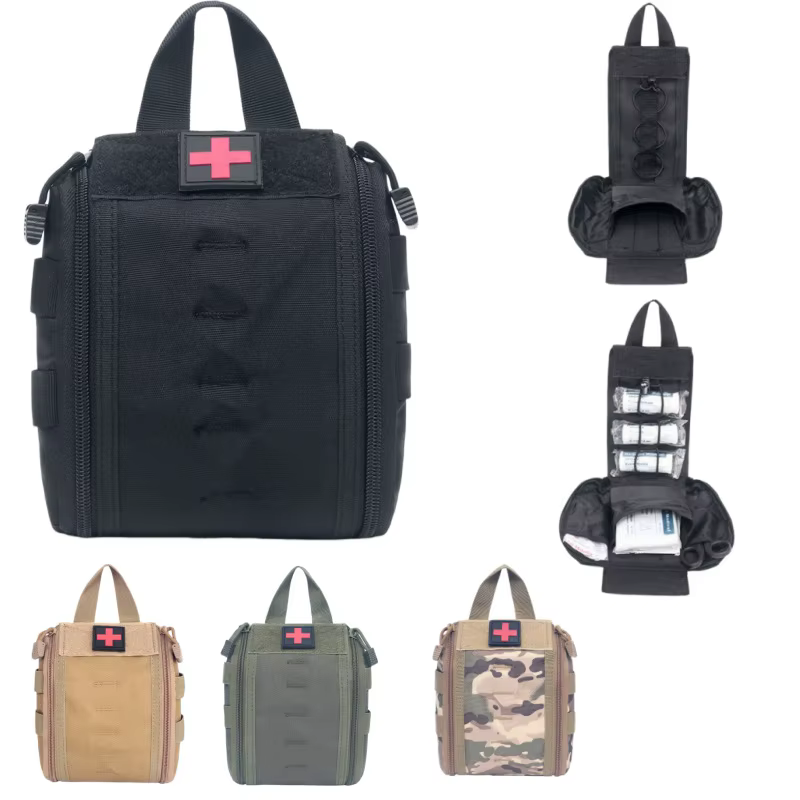 Bolsa táctica MOLLE IFAK para primeros auxilios y emergencias - imagen 4