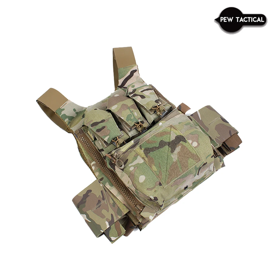 PEW Panel trasero táctico MOLLE con adaptador de cremallera - imagen 2
