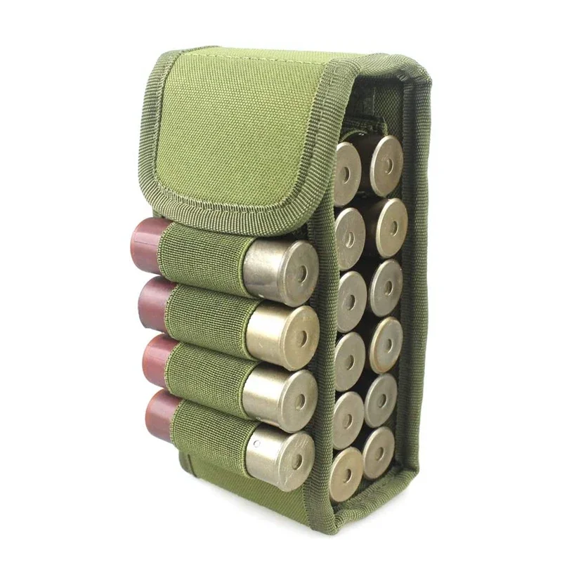 Bolsa MOLLE para cartuchos de escopeta nailon impermeable y corrosión - imagen 3